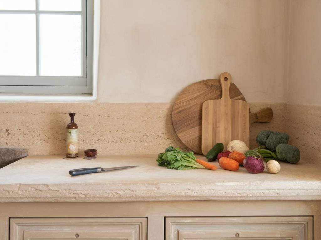 plan de travail en pierre : un allié de choix pour une cuisine durable