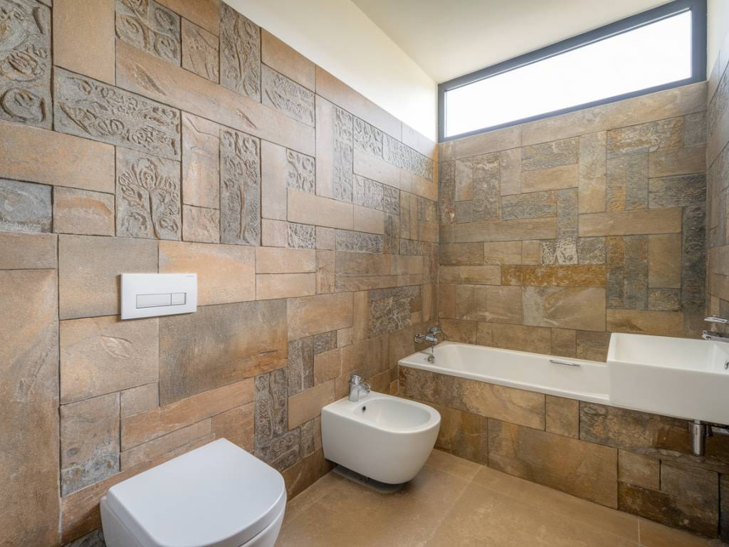 Les carrelages en pierre naturelle aux motifs gravés : personnalisation et originalité pour vos intérieurs