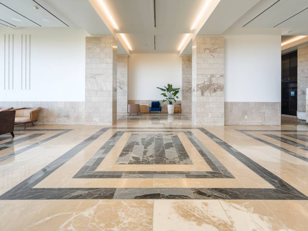 Le carrelage en pierre naturelle dans les espaces commerciaux : esthétique et performance durable